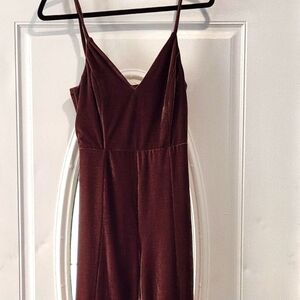 Privy Velvet Jumpsuit